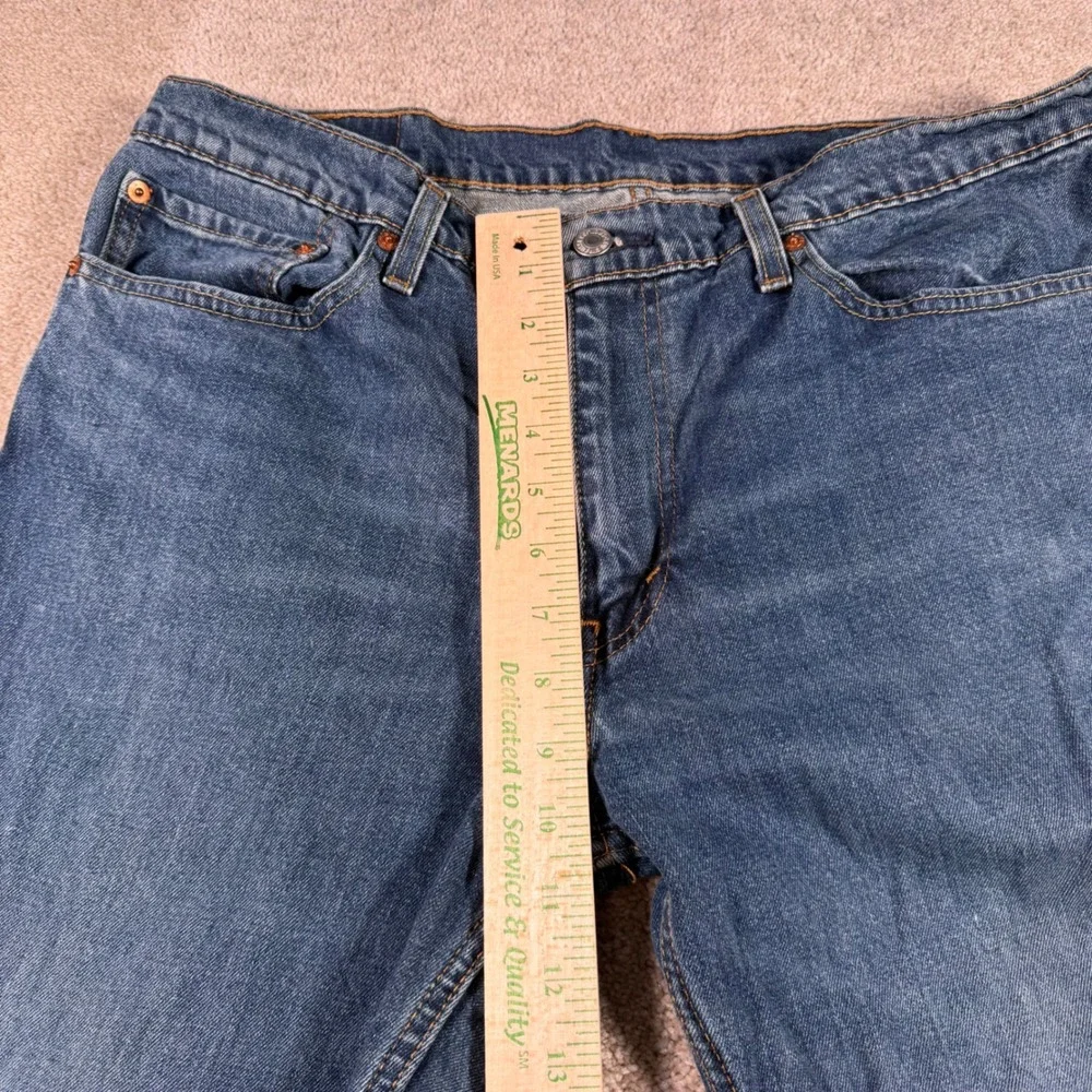 Levis‎ 511 Slim Fit Jeans Mens 36x34 Blue Medium Wash Denim